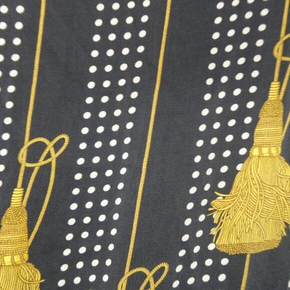 Vivienne Midow Silk Rope Lace Sleeve Blouse Vntg 4 - Picture 4 of 10